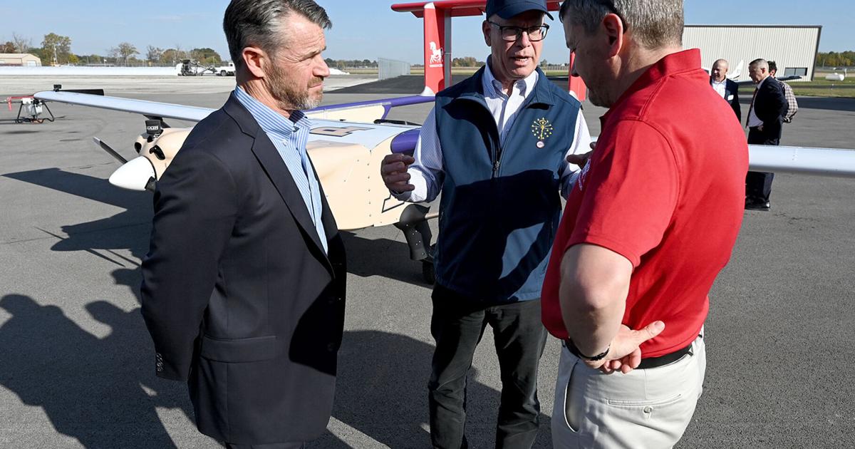 Tribstar Midwest Unmanned Aircraft System test site launches in Indiana | Local ...