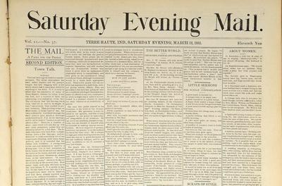 Historical Treasure Terre Haute Newspaper Collection The Facebook Without The Faces Of The Past History Tribstar Com
