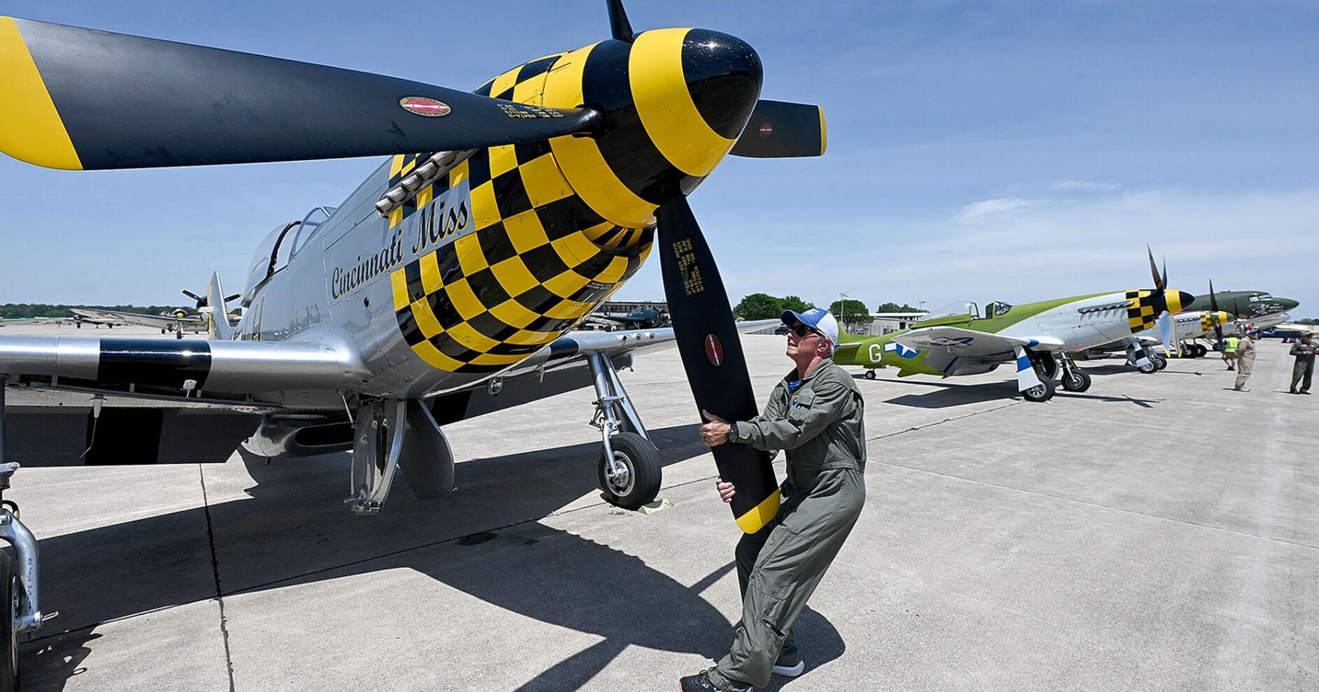 Vintage Gunfighters: Air show includes P-51 Mustangs, the fighter that help win WWII - Vimarsana News