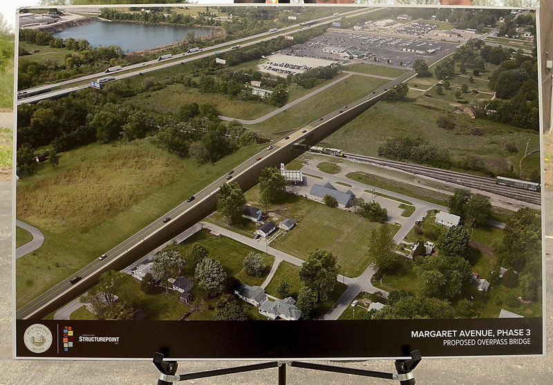 A long time coming Ground broken for railroad overpass Local News