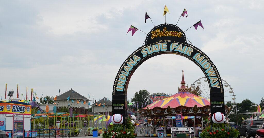 Butter, baseball and a brand-new train: Indiana State Fair returns
