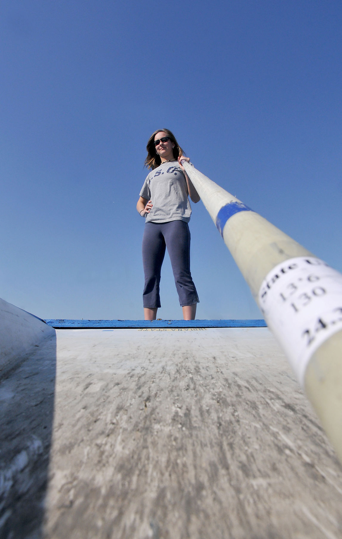 Kylie Hutson, NCAA champion pole-vaulter, 2009