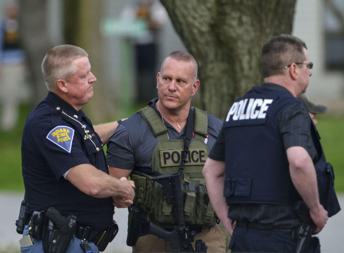 Final Thpd Officer Slain Suspect Also Dead News Tribstar Com