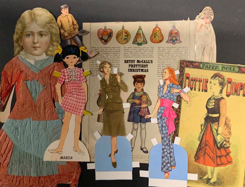 Betsy Magazine Paper Dolls on CD 1951 through 1960