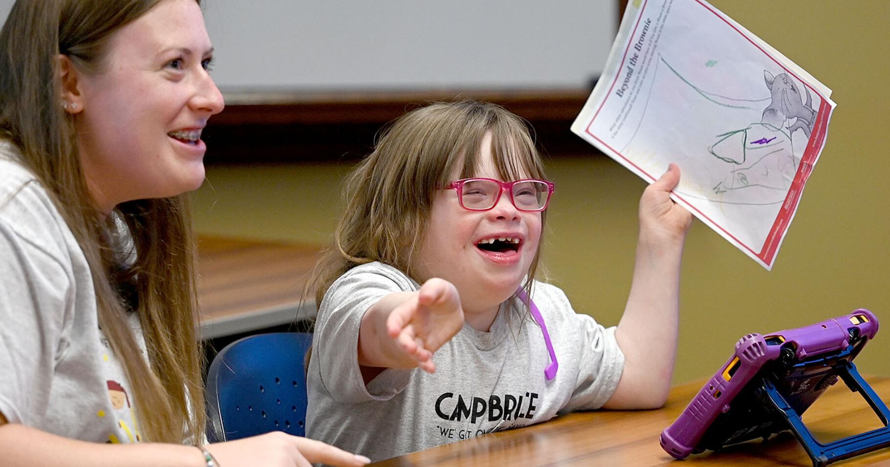 'Everyone deserves a voice':Camp Bruce connects budding speech pathologists with non-verbal kids - Vimarsana News