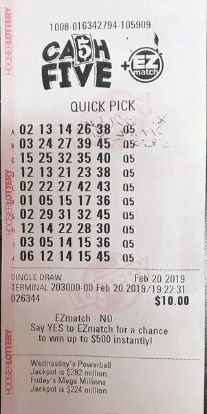 hoosier lotto quick pick numbers