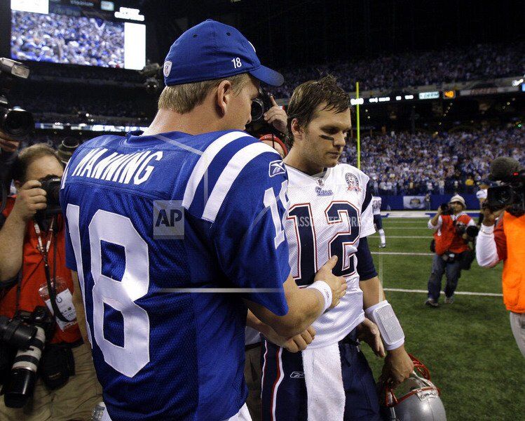 Lucas Oil Stadium. 29th Jan, 2022. Quarterback TOM BRADY is retiring from  the NFL after an unprecedented career in which he won seven Super Bowls and  set numerous passing records, according to