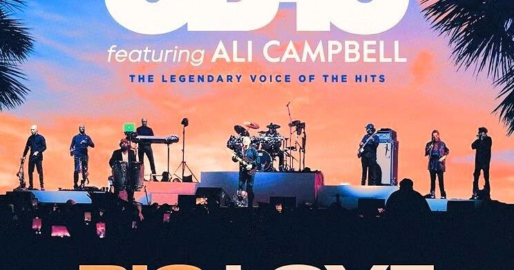 Brit reggae hitmakers UB40 to play The Mill on May 10