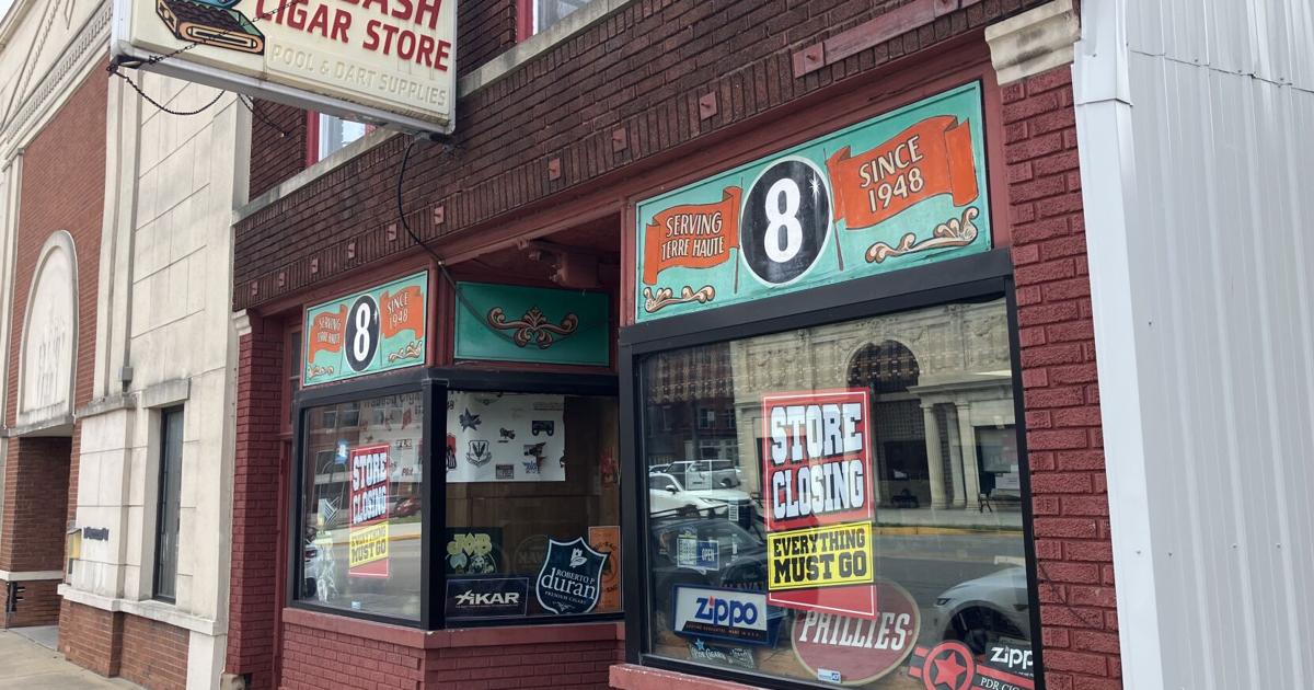 Vanishing smokes: Terre Haute's venerable Wabash Cigar Store to close May 9