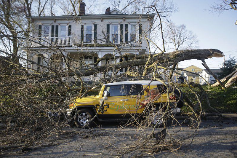 Storms packing high winds cause damage in Indiana | News | tribstar.com