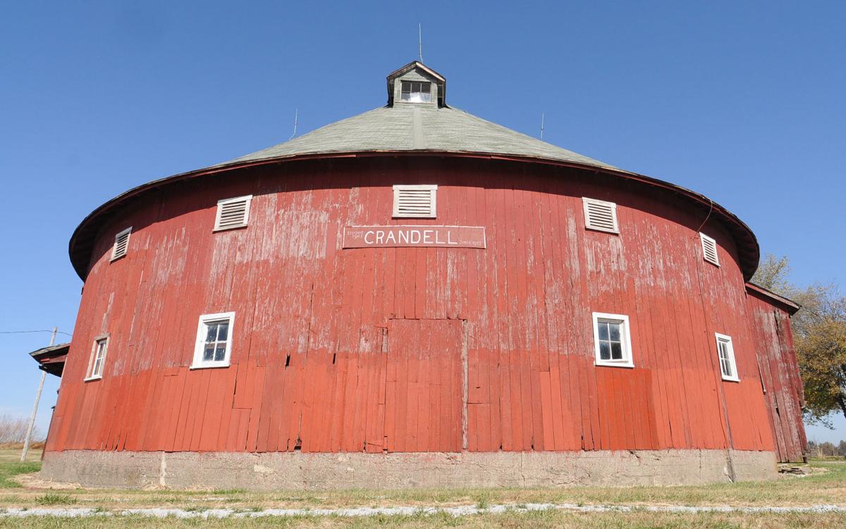 Three Round Barns Dot Wabash Valley Landscape Lifestyles