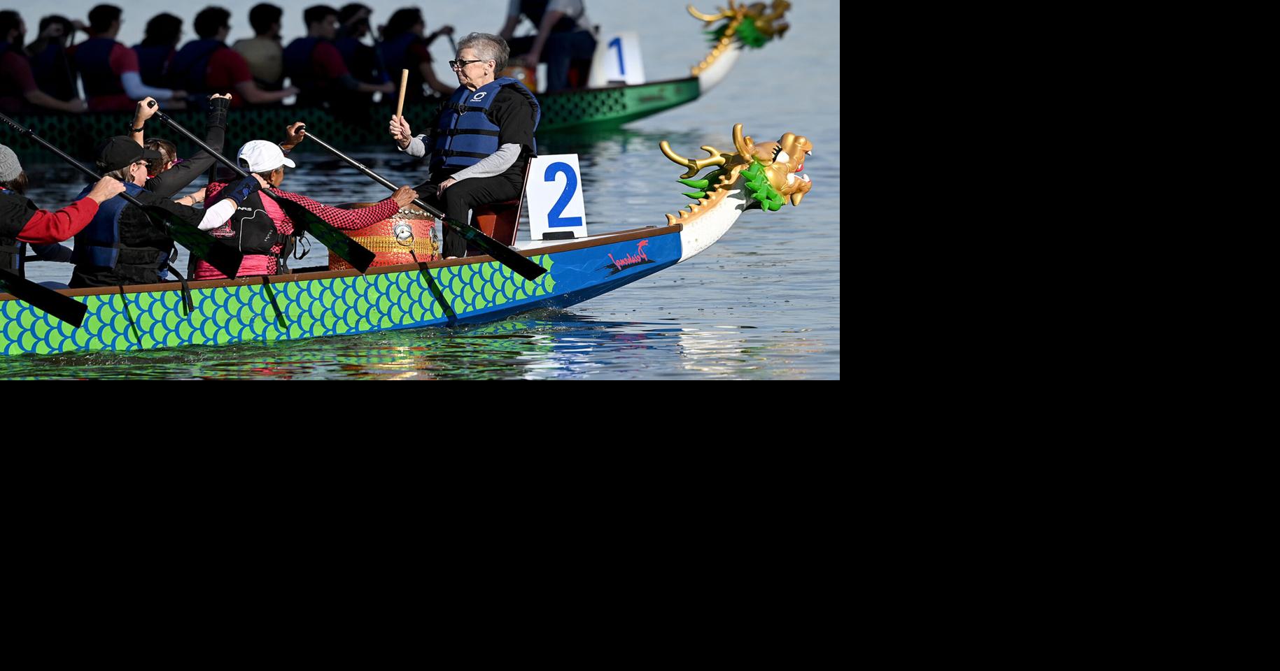 'Seeing is believing': Community participates in dragon boat racing on the Wabash River