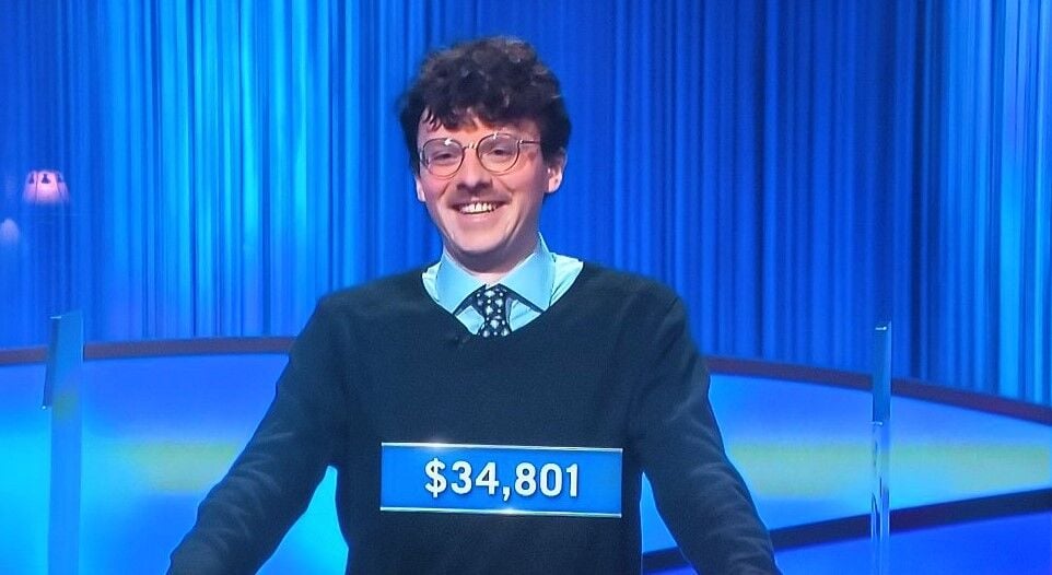 Terre Haute native Harrison Whitaker wins in second 'Jeopardy!' appearance | Local News | tribstar.com