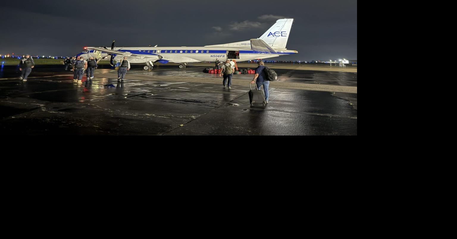 With help from a generous CEO,  more Indiana rescue works fly into Texas