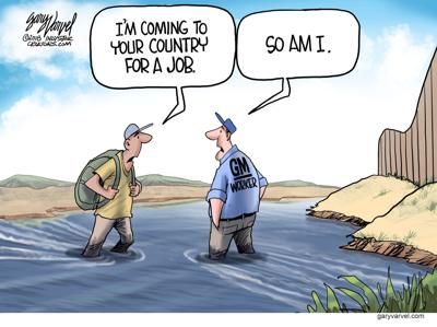 Editorial Cartoon Job Hunting Opinion Tribstar Com