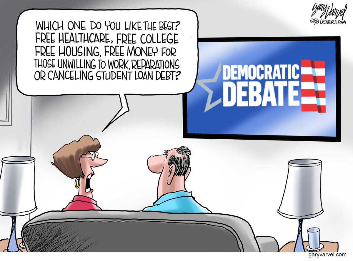 Editorial Cartoon Free Wheeling Debate Opinion Tribstar Com