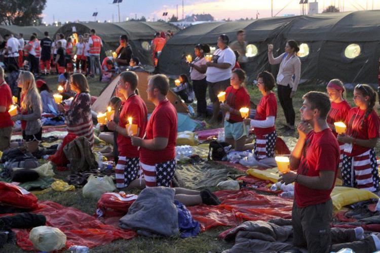 Sights lifted: Pilgrimage inspires young Catholics, priest