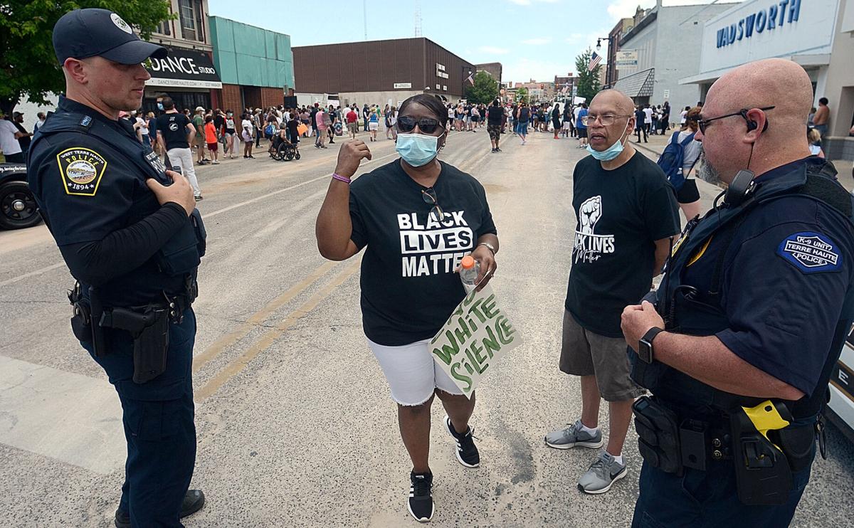 Hundreds march peacefully in Terre Haute News