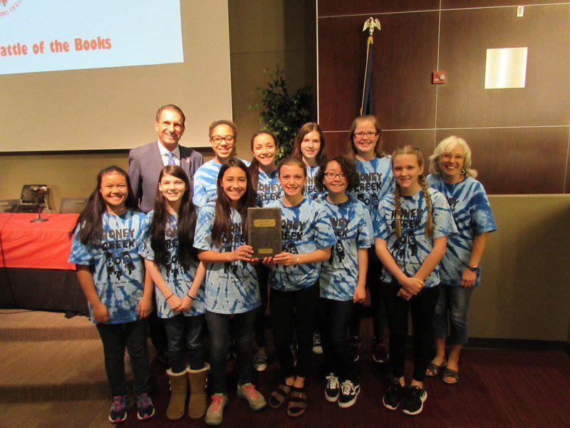 Honey Creek Middle School wins Vigo's Battle of the Books Schools