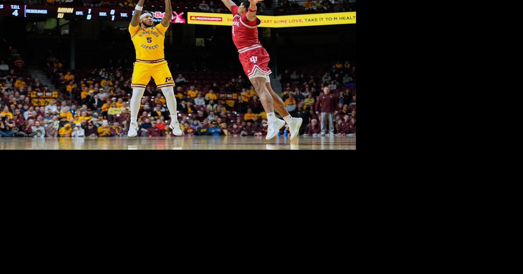 Minnesota upsets No. 22 IU 73-64 in Big Ten debut for Medved as DeVries suffers first loss