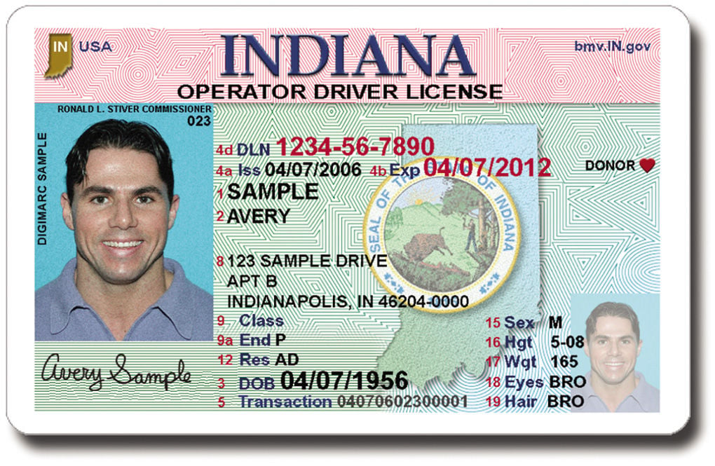 fake indiana id card