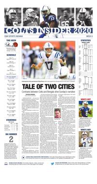 Colts Insider Week 6 Vs Cincinnati Bengals Tribstar Com