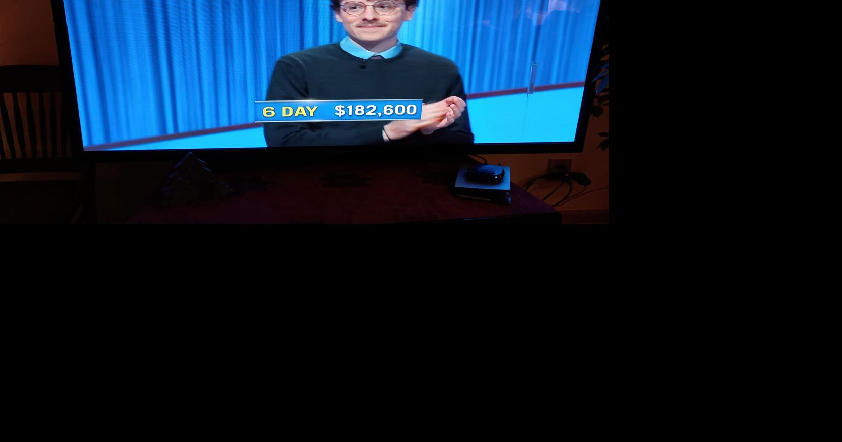 Harrison Whitaker's 'Jeopardy!' win streak hits 6 days | Local News |  tribstar.com