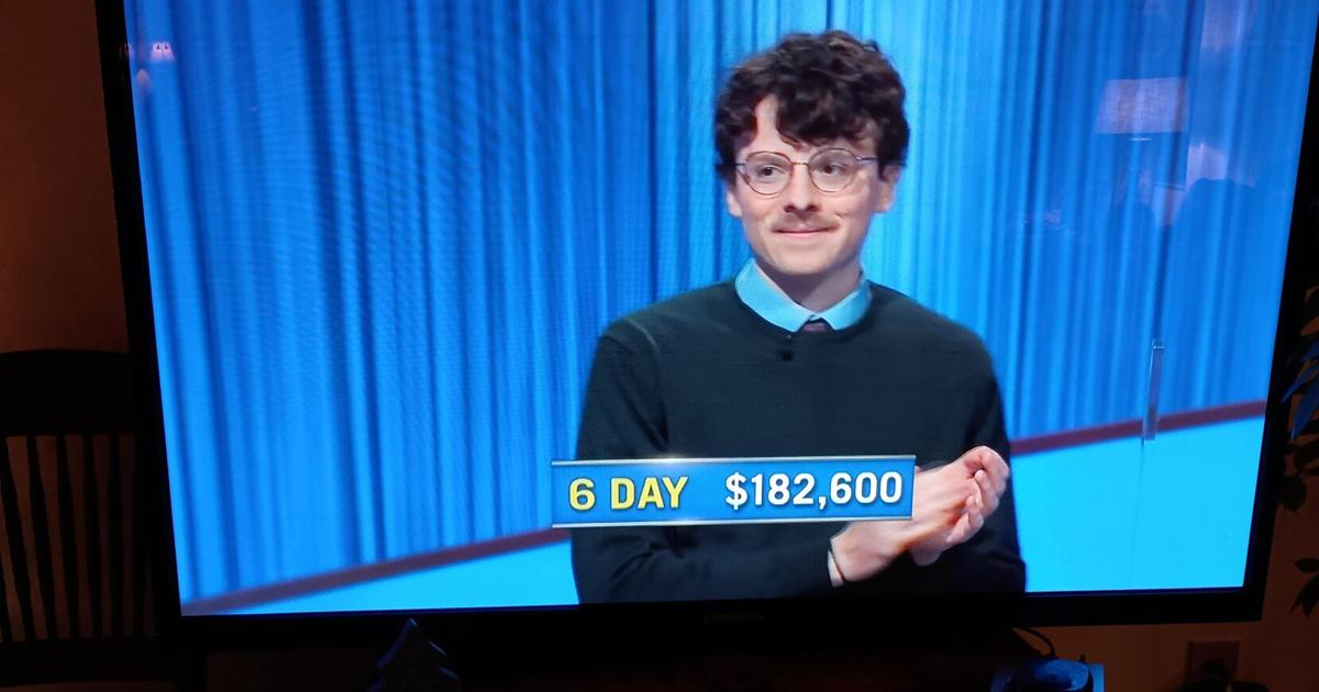 Harrison Whitaker's 'Jeopardy!' win streak hits 6 days | Local News | tribstar.com