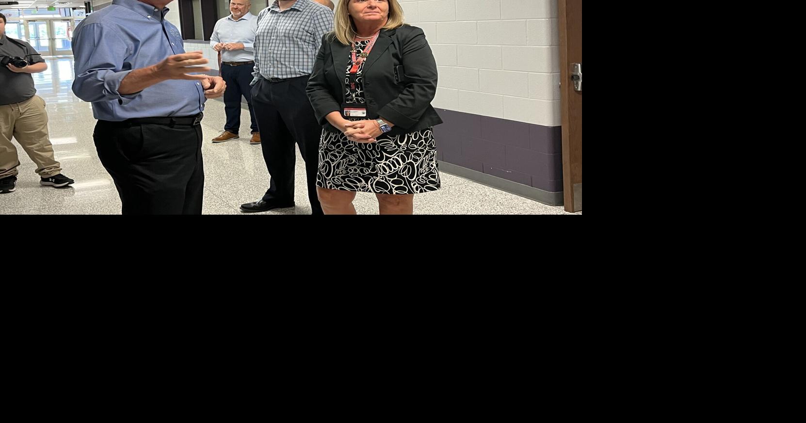 Governor Braun praises Century Career Center during visit: 'On the leading edge of preparing students'