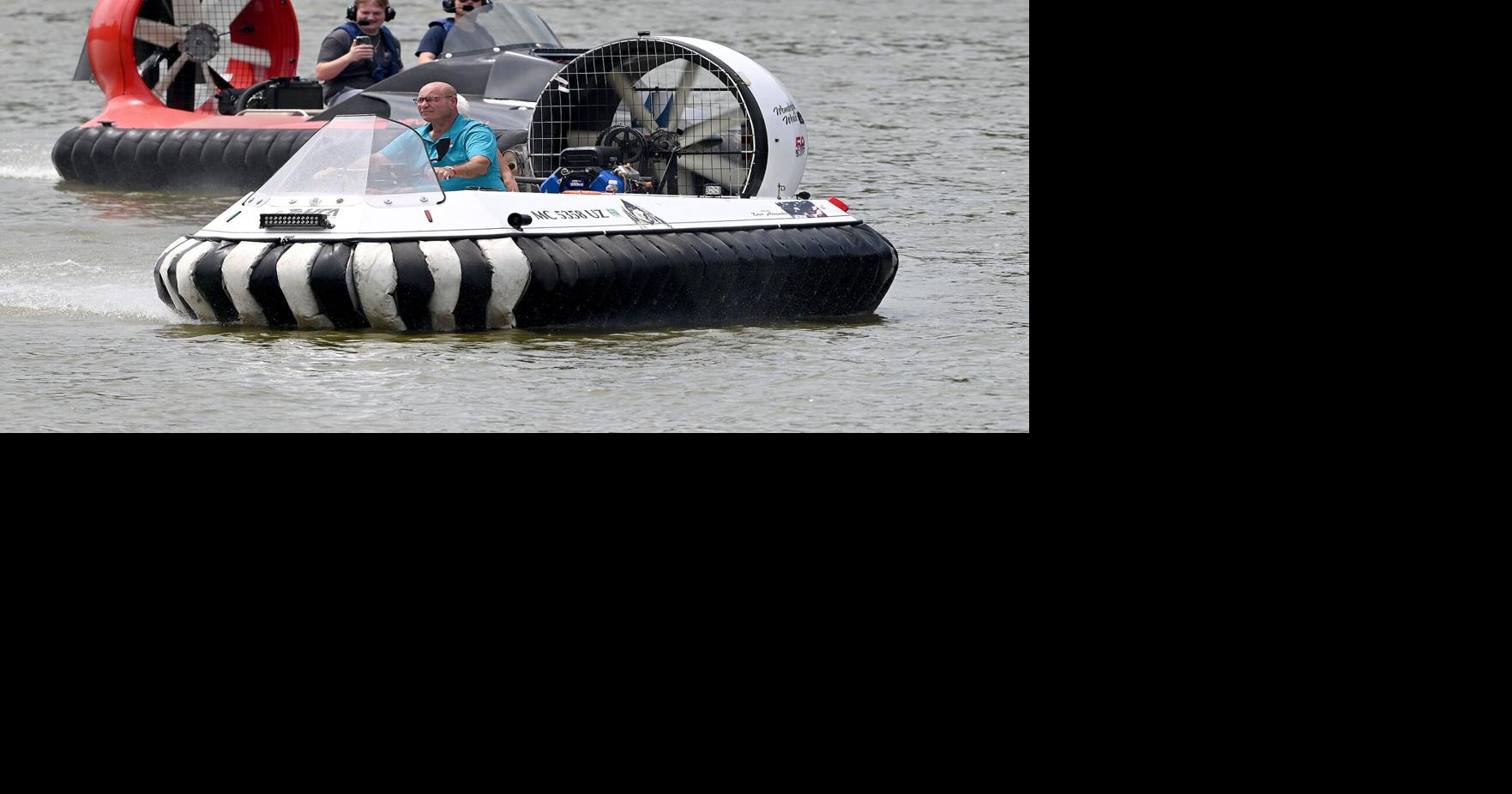 Smooth sailing: Hovercraft rally comes to Wabash River