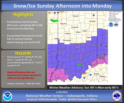 Wabash Valley Under Winter Weather Advisory Indiana News