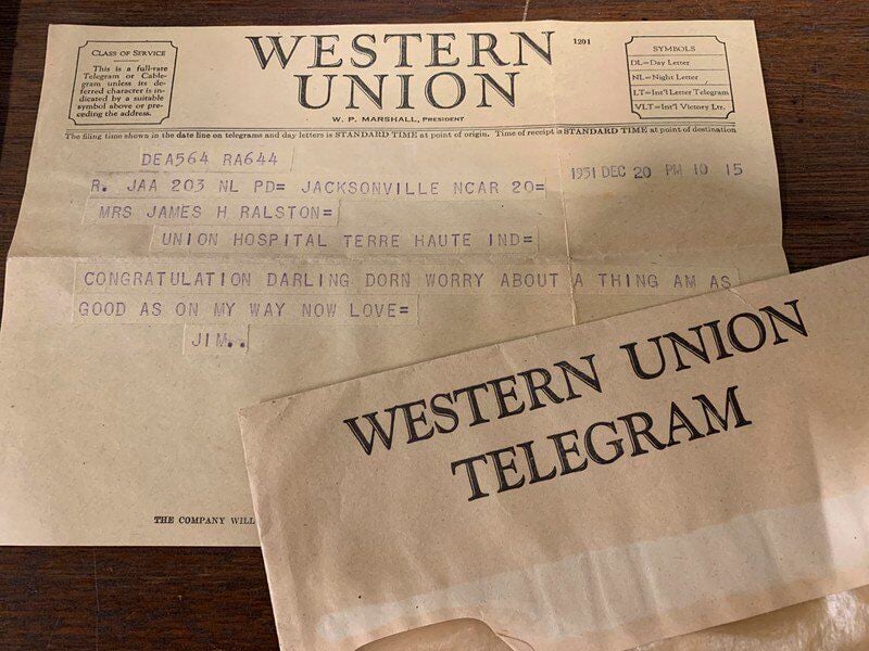 western union telegram coded