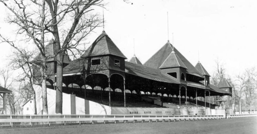 TH Fairgrounds Four Corners race track, early 20th Century