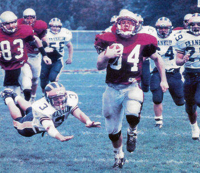 Rose-Hulman FB player Anthony Hammock, 1993