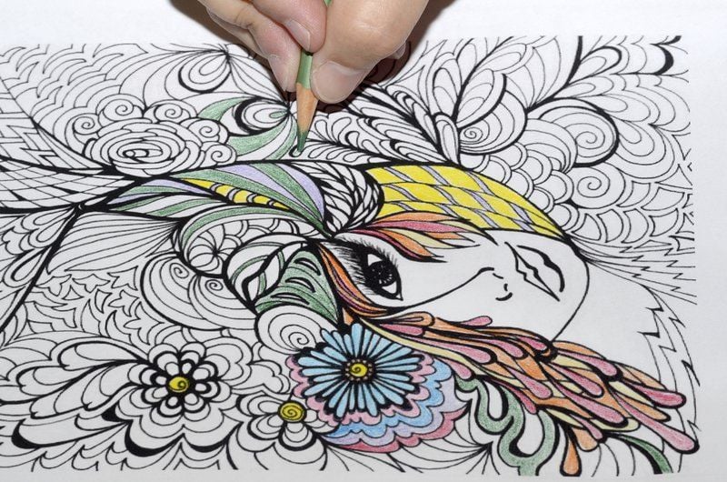 Colorful Life Adult Coloring Growing As Fun Destressing Pastime Local News Tribstar Com
