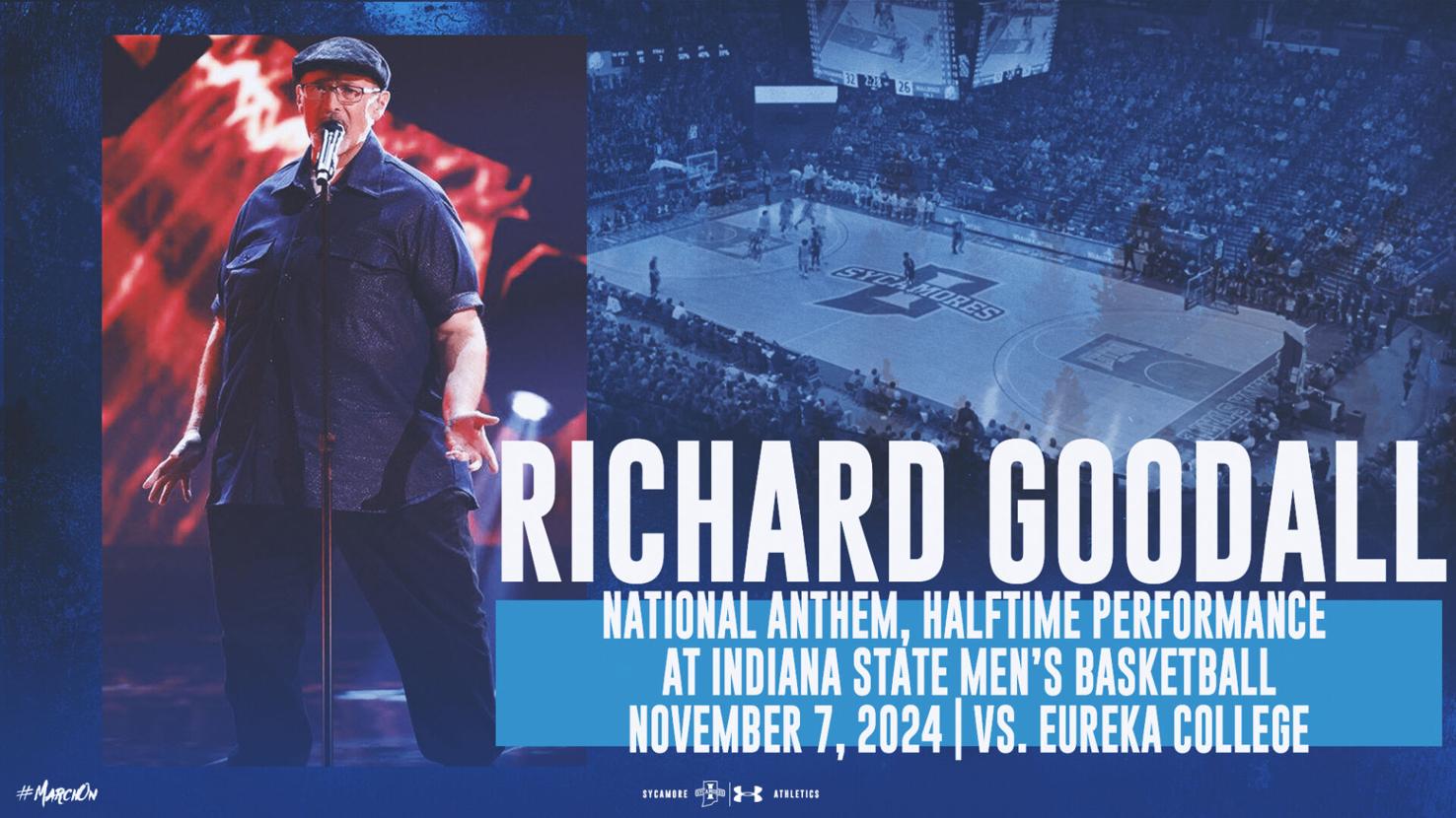 Richard Goodall to perform National Anthem at ISU men's basketball home