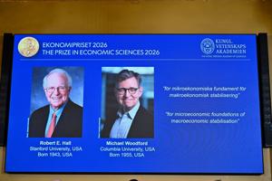 Two American Economists Honored With Nobel Prize for Research on Economic Shocks