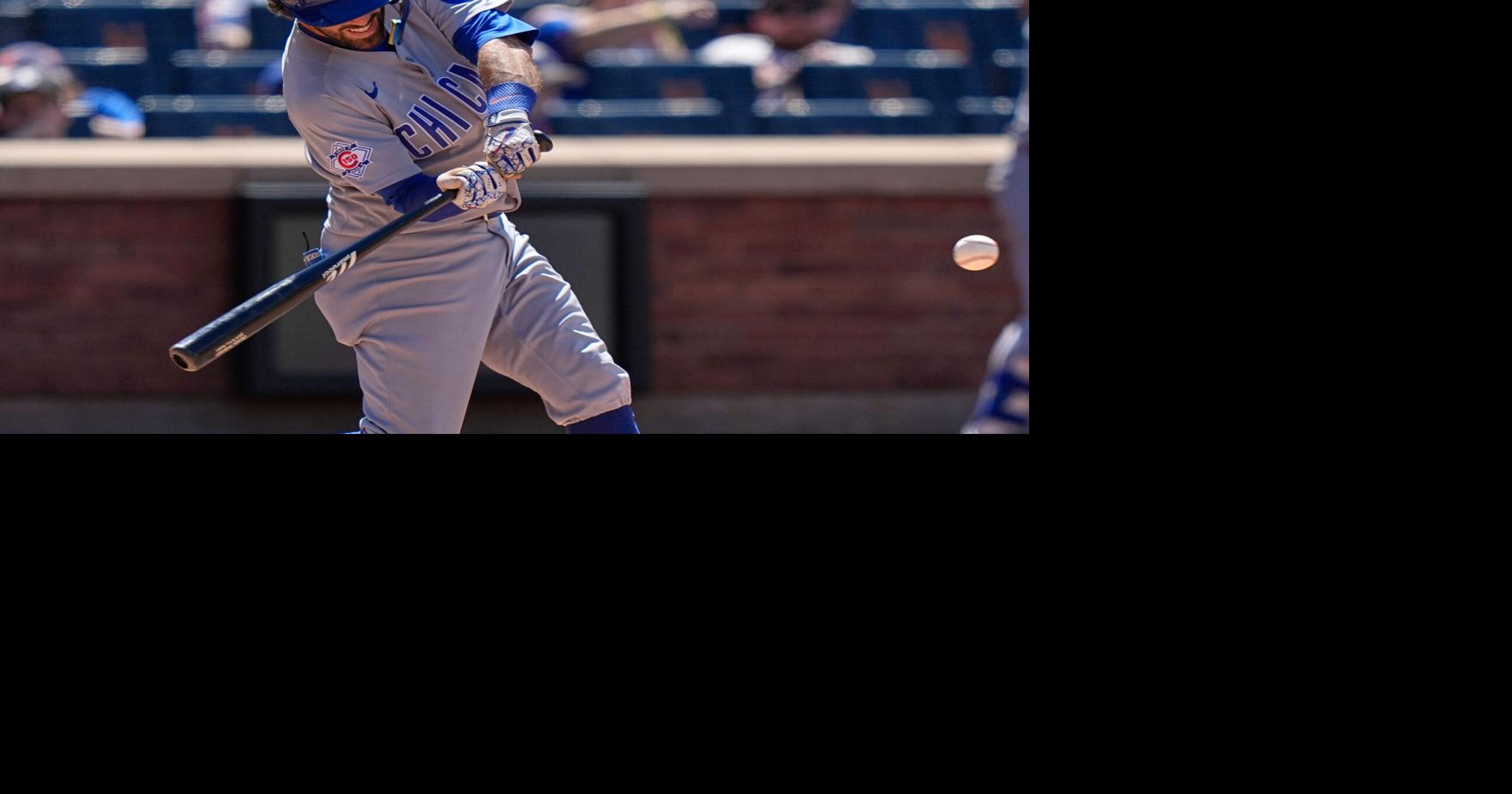Swanson posts 2 homers, 7 RBIs as Cubs pound Mets 10-3 in Game 1