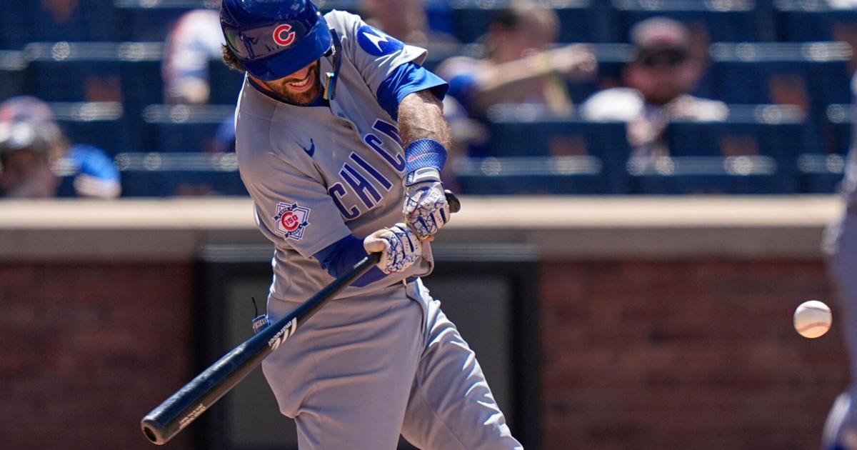 Swanson posts 2 homers, 7 RBIs as Cubs pound Mets 10-3 in Game 1