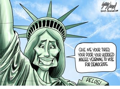 Editorial Cartoon: Lady Liberty? | Opinion | tribstar.com