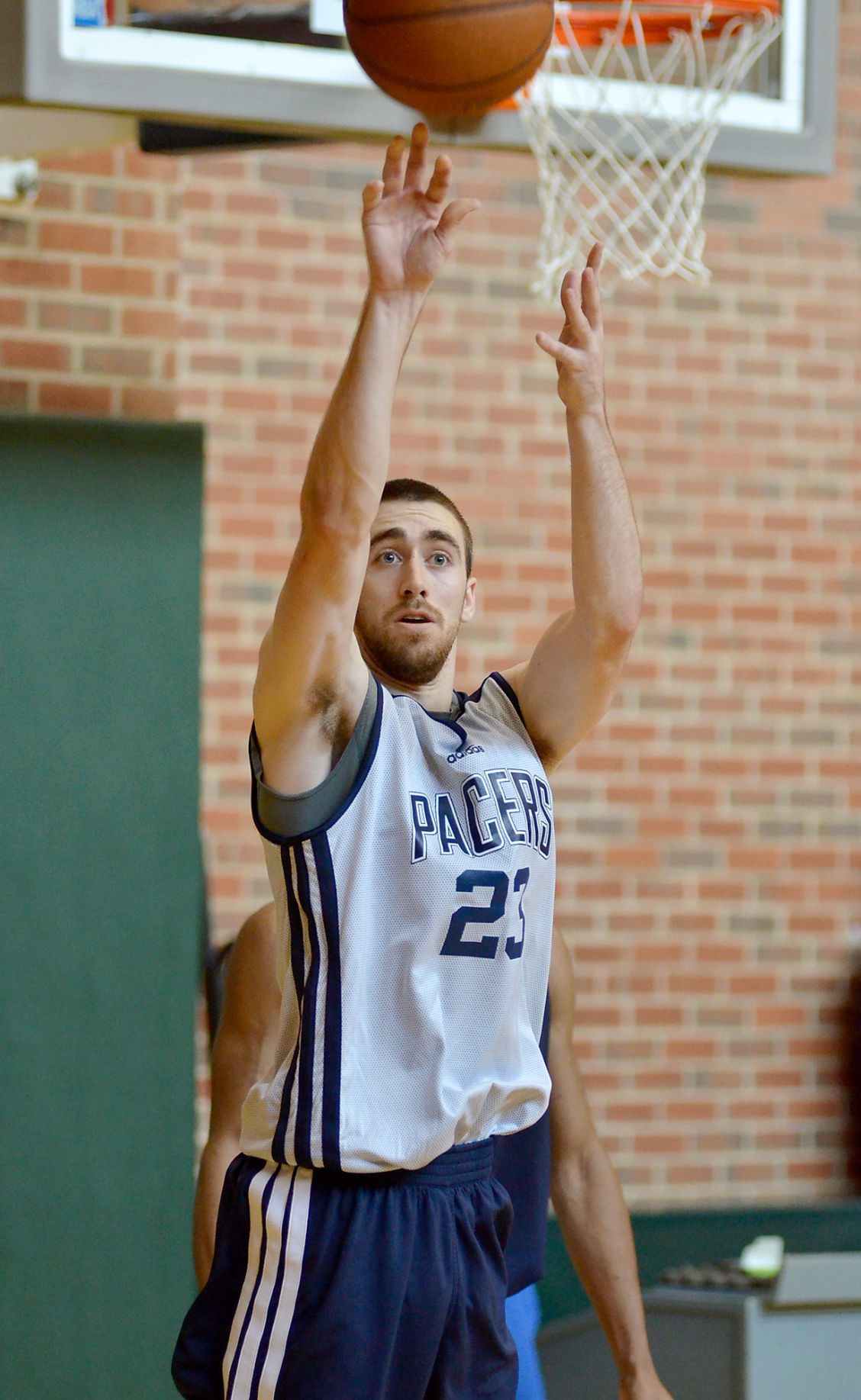 TH's Jake Odum tries out with the Indiana Pacers, 2014