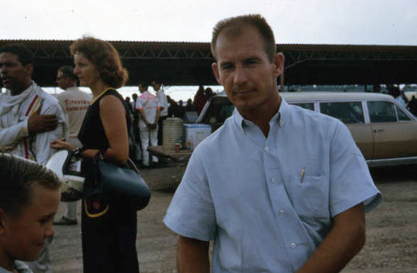 IndyCar great Parnelli Jones at the TH Action Track, 1965