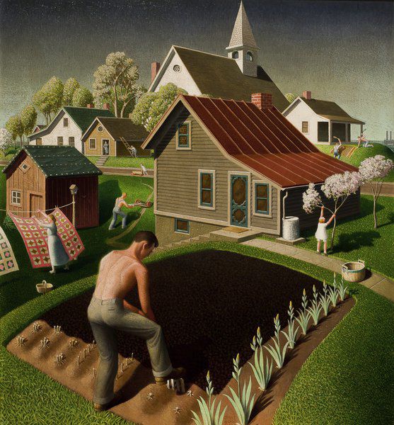 Swope's 'Spring in Town' on loan to NYC's Whitney Museum