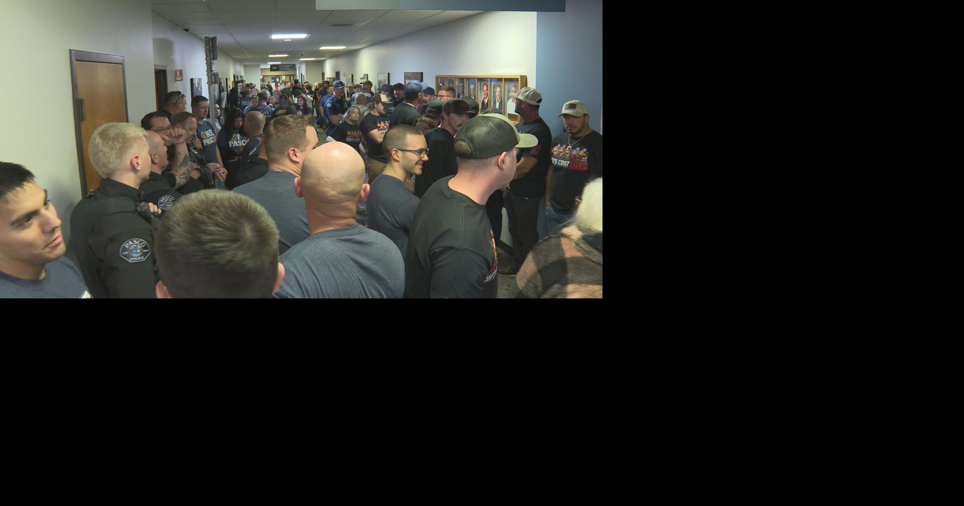 Pasco residents push back as $14M in budget cuts threaten first responders