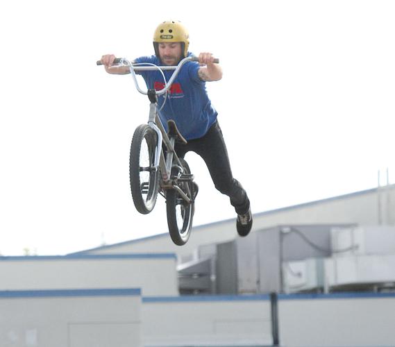 BMX riders give positive message at Williams Middle School Tracy