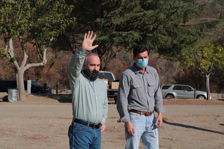 Del Puerto Canyon Zone Fire disaster relief meeting Patterson