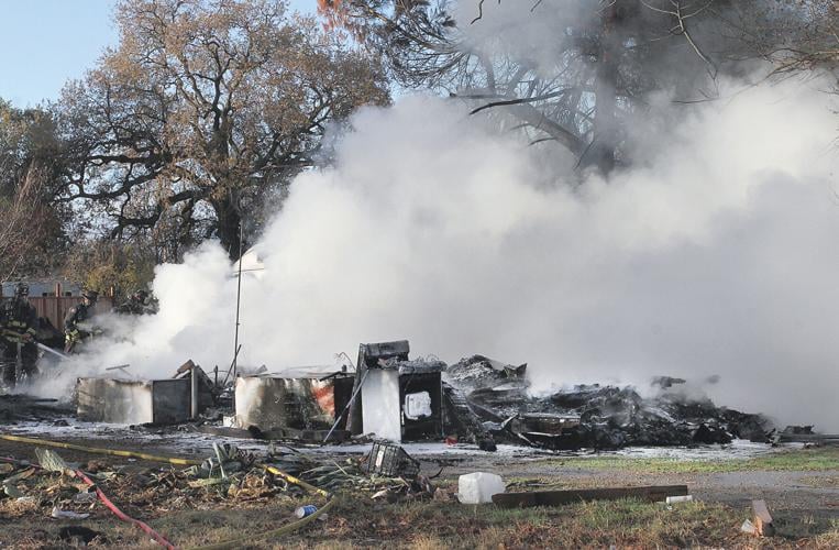 Vacant home destroyed in Monday morning fire | Tracy Press | ttownmedia.com