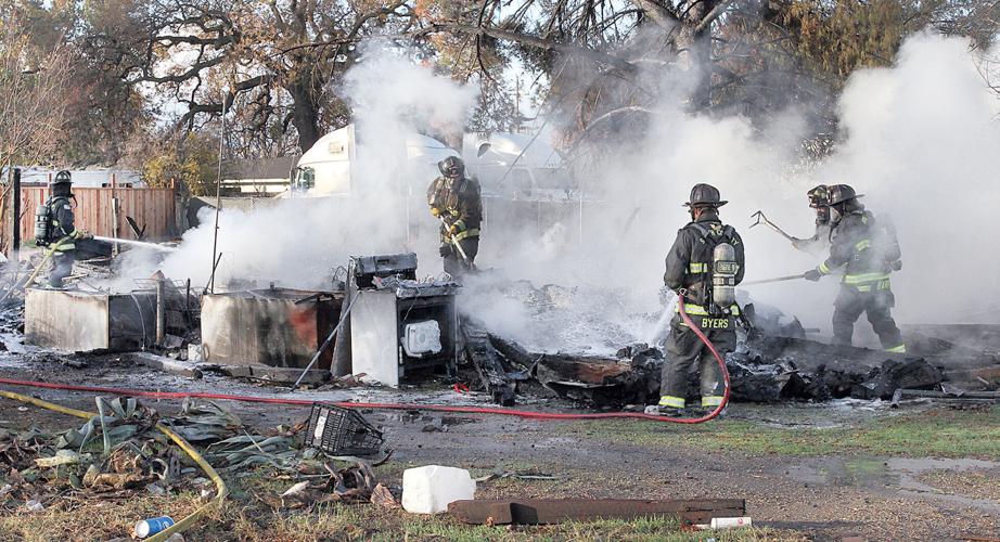 Vacant home destroyed in Monday morning fire | Tracy Press | ttownmedia.com