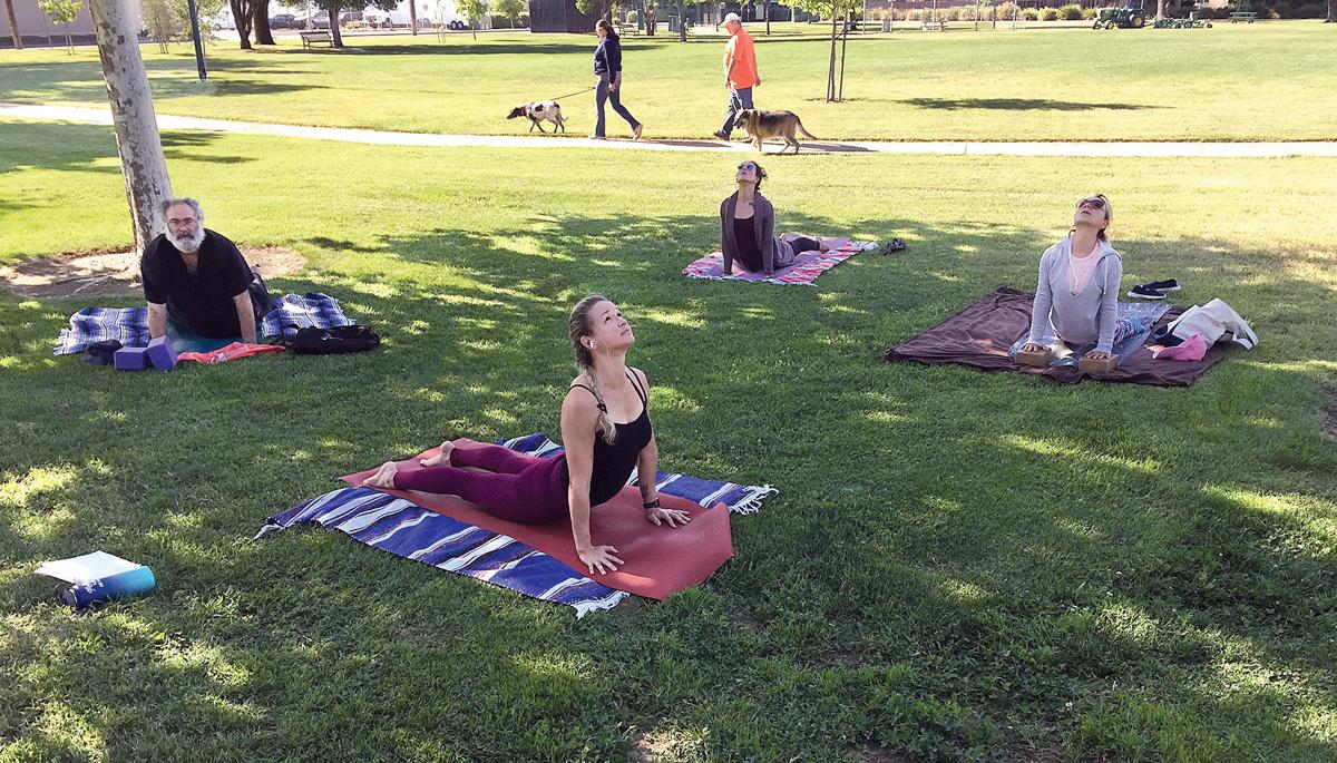 Yoga studio takes advantage of outdoor opportunity Tracy Press sports