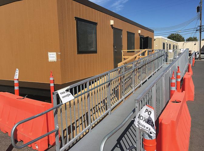 Post office to remain in temporary quarters for another month Tracy